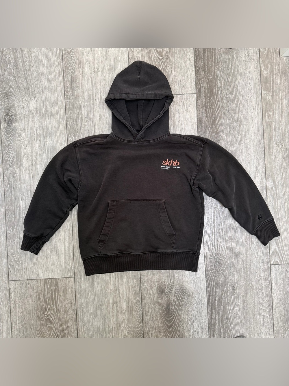 ZARA BOYS HOODED PULLOVER SWEATSHIRT HOODIE SKATER 9/10